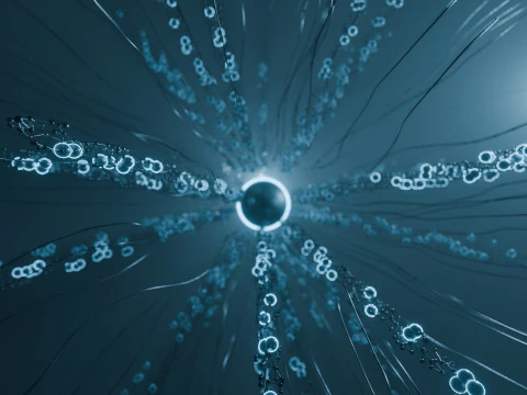 Microscopic Sci-Fi Animation 3D Model
