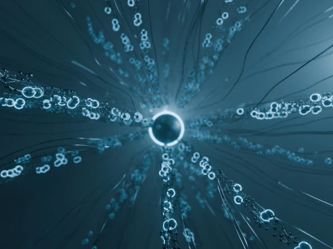Microscopic Sci-Fi Animation 3D Model