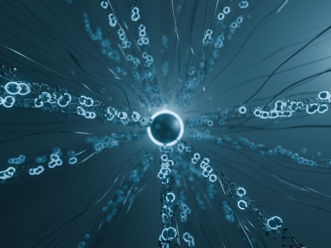 Microscopic Sci-Fi Animation 3D Модель