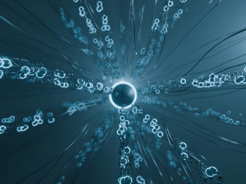 Microscopic Sci-Fi Animation 3D Model