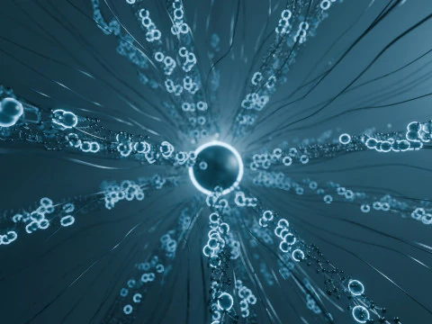 Microscopic Sci-Fi Animation 3D Model