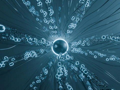 Microscopic Sci-Fi Animation 3D Model
