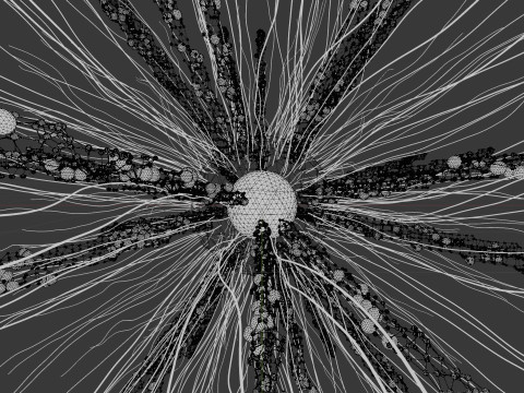 Microscopic Sci-Fi Animation 3D Модель
