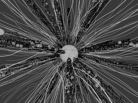 Microscopic Sci-Fi Animation 3D Model
