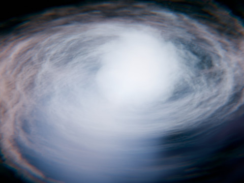 Galaxy Animation Model 3D