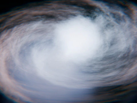 Galaxy Animation 3D Model