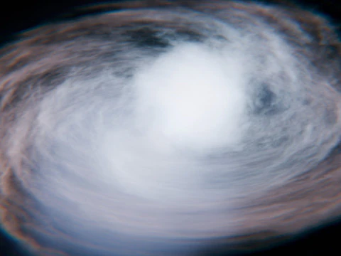 Galaxy Animation 3D Model