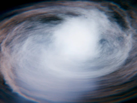 Galaxy Animation 3D Model