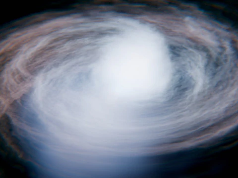 Galaxy Animation 3D Model