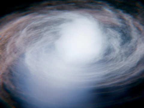 Galaxy Animation 3D Model