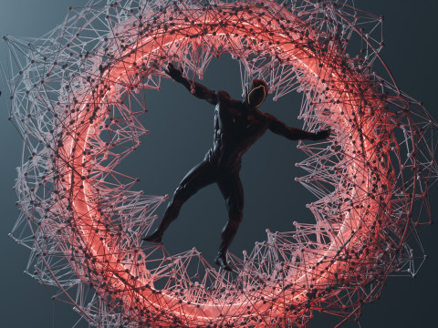 Sci-Fi Nest 3D Модель