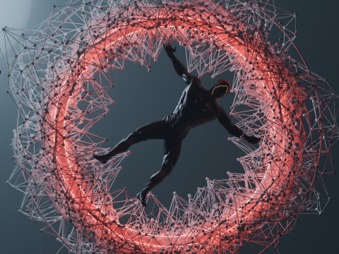 Sci-Fi Nest 3D Модель