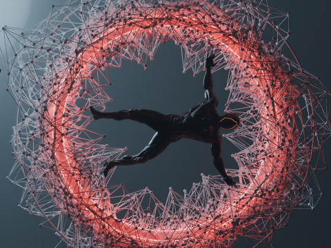 Sci-Fi Nest 3D Модель