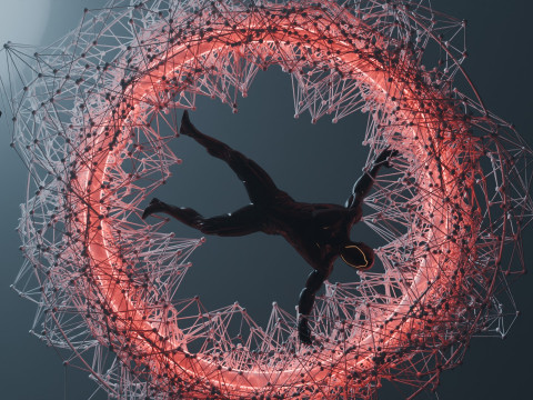 Sci-Fi Nest 3D Модель