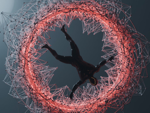 Sci-Fi Nest 3D Модель