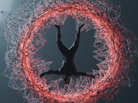 Sci-Fi Nest 3D Модель