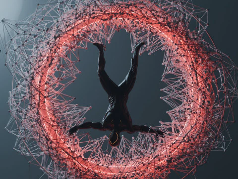 Sci-Fi Nest 3D Model