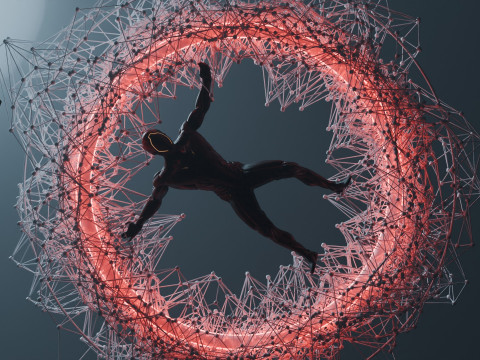Sci-Fi Nest 3D Модель