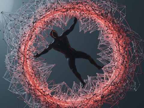 Sci-Fi Nest 3D Модель