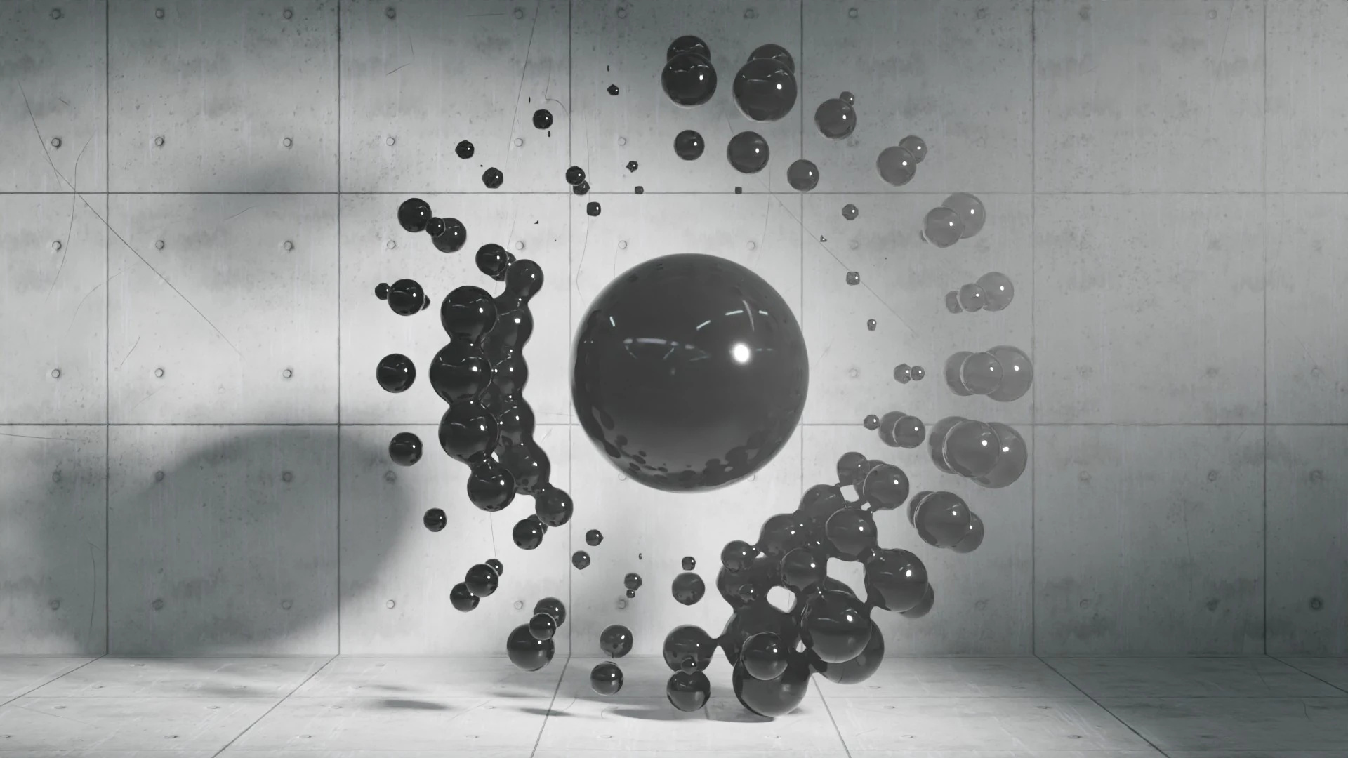Photoreal Abstract Animation 3D Model .c4d .max .obj .3ds .fbx .stl .blend 