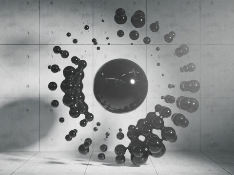 Photoreal Abstract Animation 3D Model