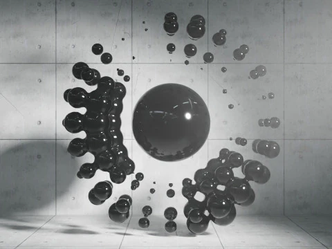 Photoreal Abstract Animation 3D Model