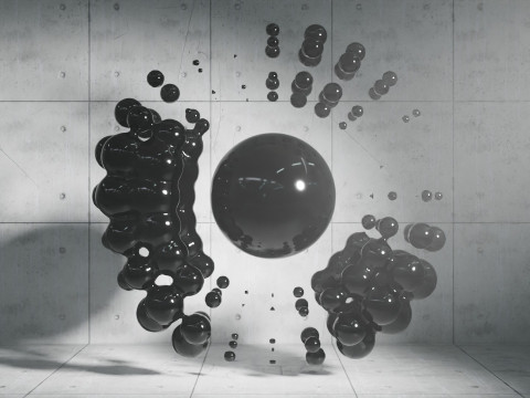 Photoreal Abstract Animation Modello 3D
