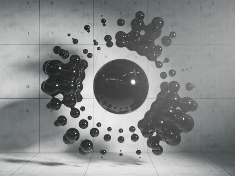 Photoreal Abstract Animation Modello 3D