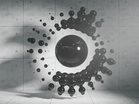 Photoreal Abstract Animation 3D Model