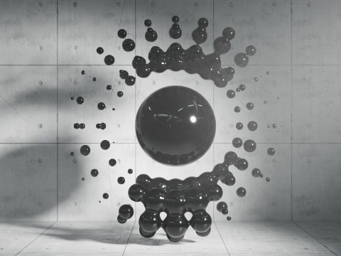 Photoreal Abstract Animation Modello 3D