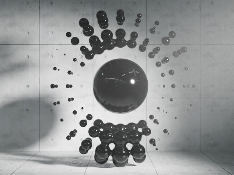 Photoreal Abstract Animation Modello 3D