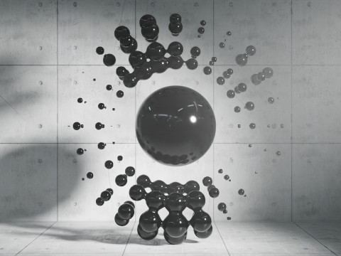 Photoreal Abstract Animation Modello 3D