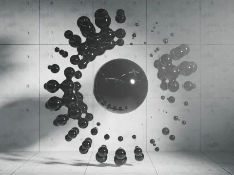 Photoreal Abstract Animation 3D Model