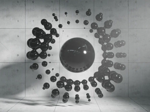 Photoreal Abstract Animation 3D Model