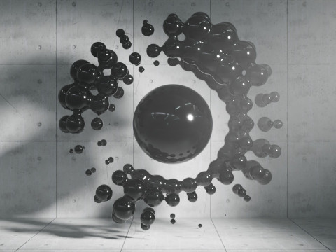 Photoreal Abstract Animation Modello 3D