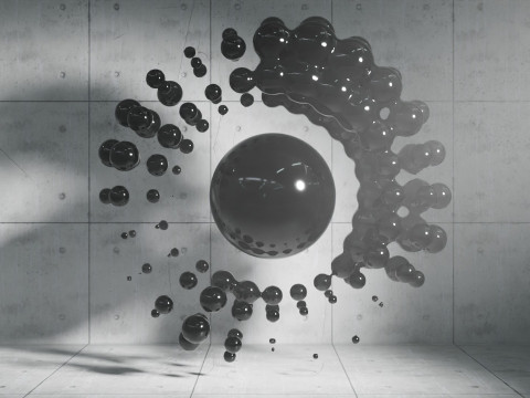 Photoreal Abstract Animation Modello 3D