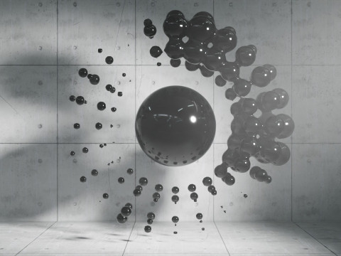 Photoreal Abstract Animation Modello 3D