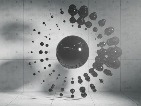 Photoreal Abstract Animation Modello 3D
