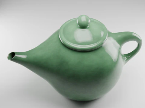 Chinese Teapot 3D Model