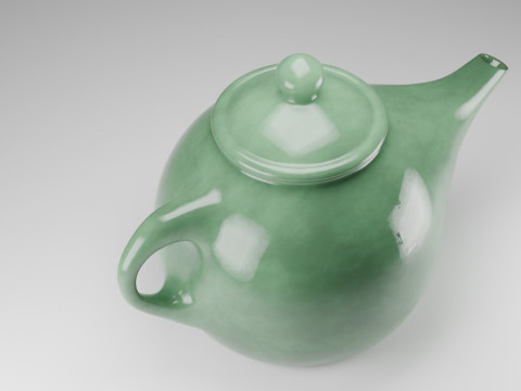 Chinese Teapot Model 3D