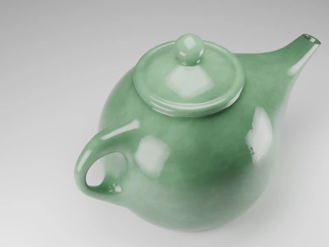 Chinese Teapot 3D Model