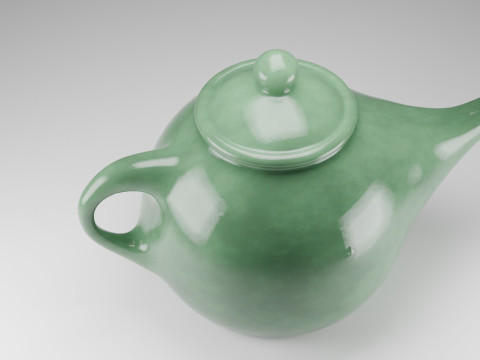 Chinese Teapot Model 3D