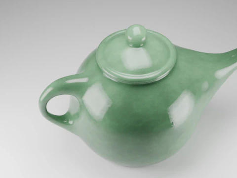 Chinese Teapot 3D Model