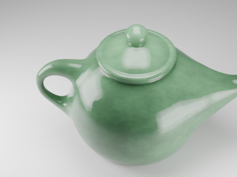 Chinese Teapot Model 3D