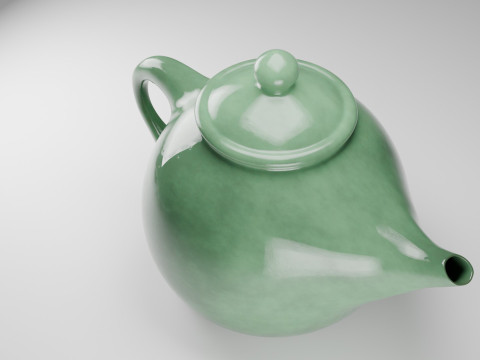 Chinese Teapot Model 3D