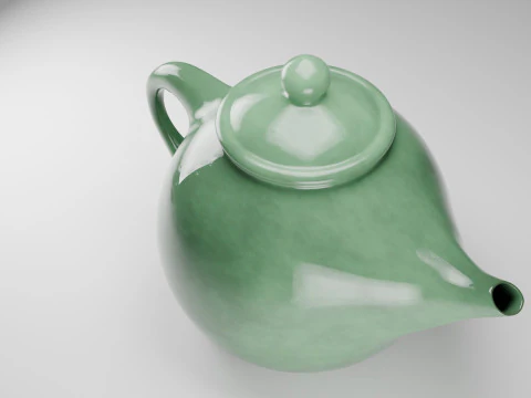 Chinese Teapot 3D Model