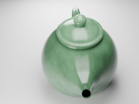 Chinese Teapot Model 3D