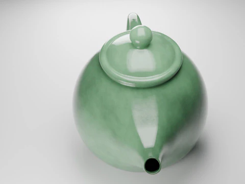 Chinese Teapot 3D Model