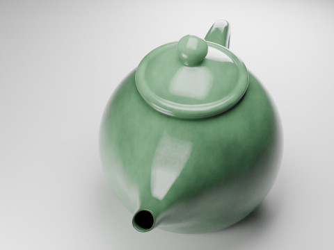 Chinese Teapot Model 3D