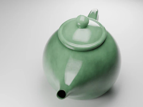 Chinese Teapot 3D Model